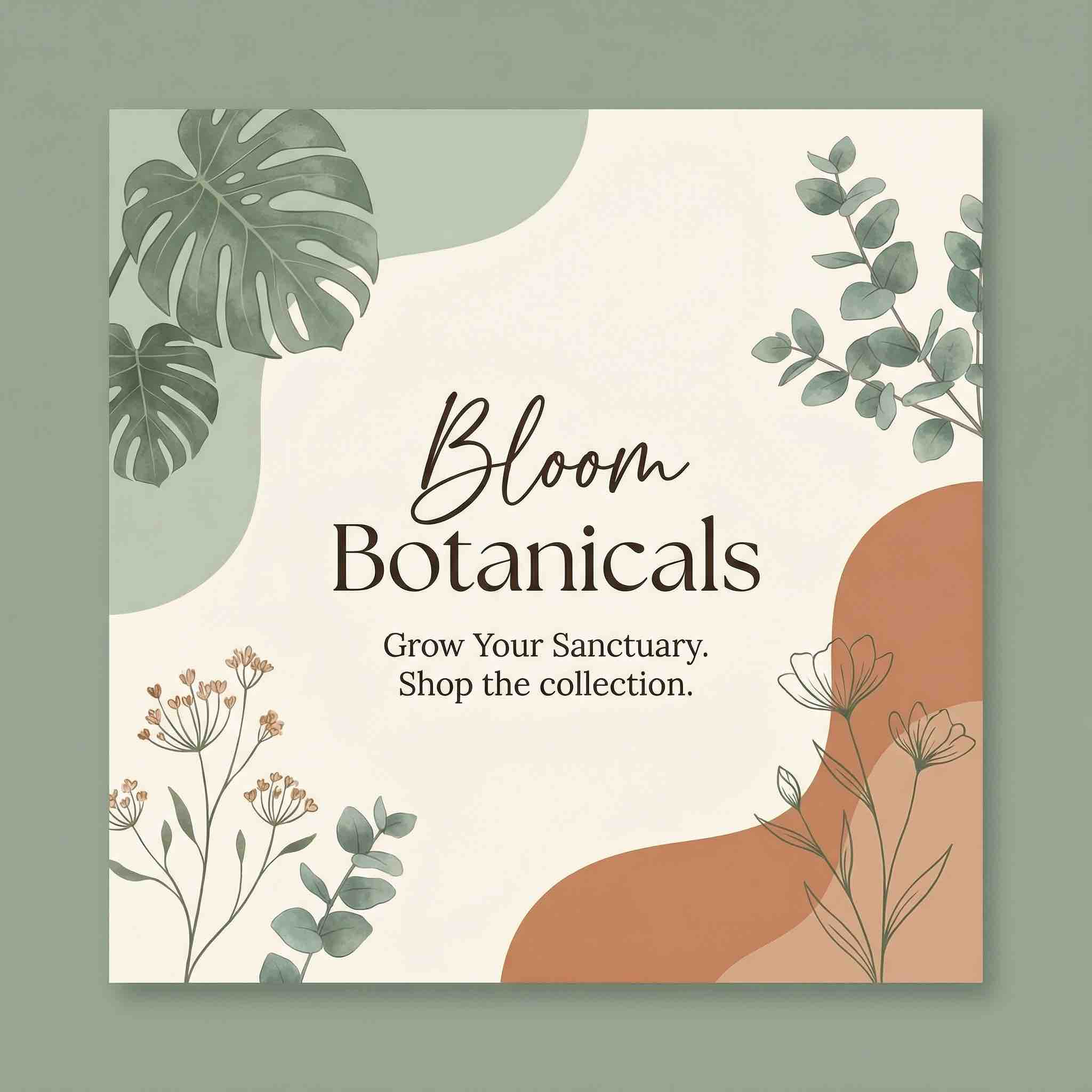 Bloom Botanicals - AI Generated Graphic